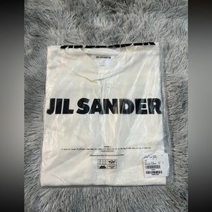 JIL SANDER Logo Tee White unisex M